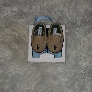 Polo crib boat shoes